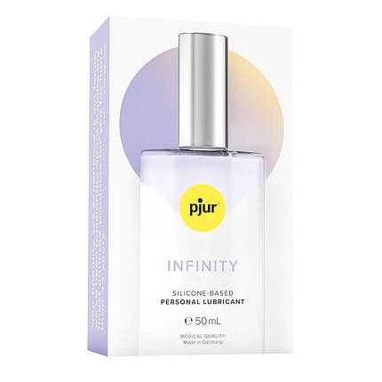 Силіконове мастило Pjur Infinity silicone-based 2в1 для сексу та масажу, 50 мл, фото 4