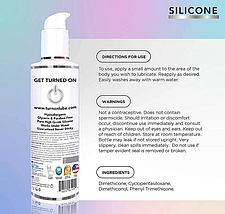 Лубрикант на силіконовій основі WET Turn on Unflavored Silicone Lube, 118 мл, фото 5