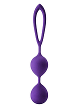 Силіконові вагінальні кульки Dream Toys Flirts Purple, 17 см х 3 см
