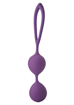 Силіконові вагінальні кульки Dream Toys Flirts Purple, 17 см х 3 см, фото 2