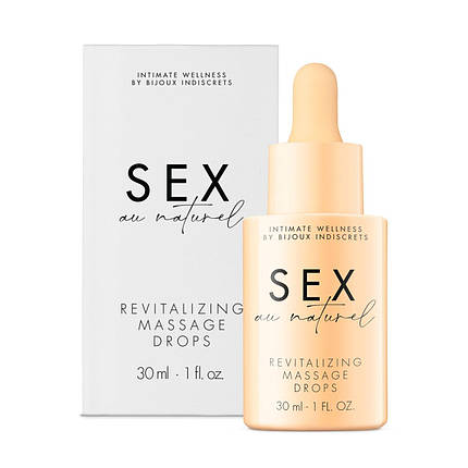Мастило та гель для інтимного самомасажу Bijoux Indiscrets Sex au Naturel — Revitalizing Intimate Massage Gel, фото 3