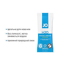 Набір лубрикантів Foil Display Box JO H2O Lubricant Original, 12 x 10 мл, фото 3