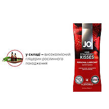 Набір лубрикантів Foil Display Box — JO H2O Lubricant — Strawberry, 12 x 10 мл, фото 5