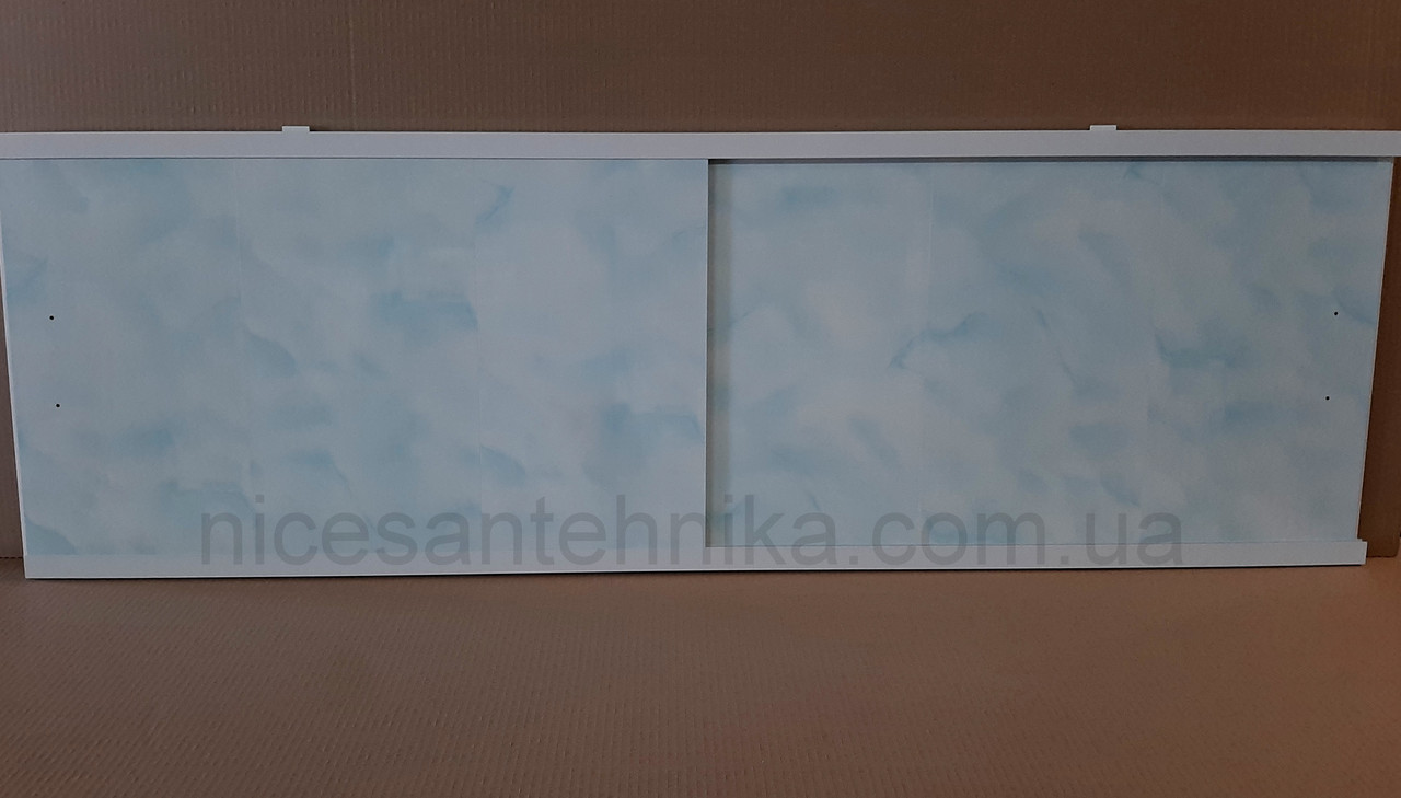 Экран под ванну 150*50 см. голубой ЕВА-2 - фото 1 - id-p1795891409