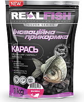 Прикормка RealFish карась малина 1 кг