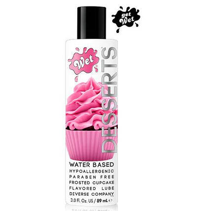 Їстівний лубрикант WET Desserts Frosted Cupcake, 89 мл, фото 1