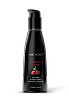 Їстівний лубрикант зі смаком вишні Wicked Aqua Cherry Flavored, 120 мл