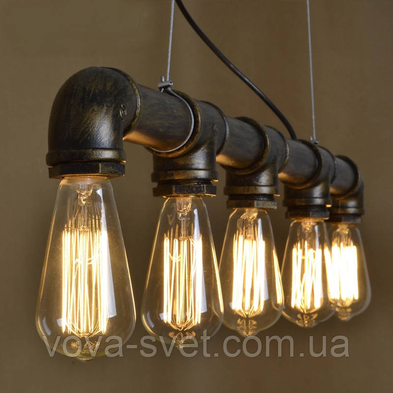 Светильник loft Vintage Industrial (водопровод) - фото 1 - id-p277319060