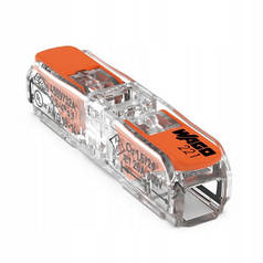 З'єднувальна клема Wago для 2 провідників 221-2411