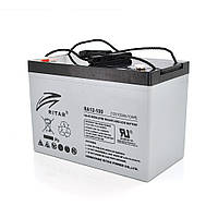 Аккумуляторная батарея AGM RITAR RA12-100S, Gray Case, 12V 100.0Ah ( 307 x 169 x 215 ) Q1