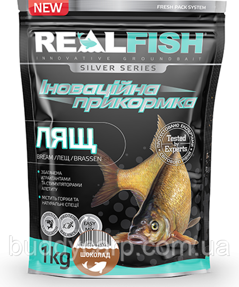 Підгодовування RealFish лящ шоколад 1 кг