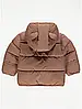 Куртка для хлопчика коричнева вушка George 62-68, 74-80см, фото 2
