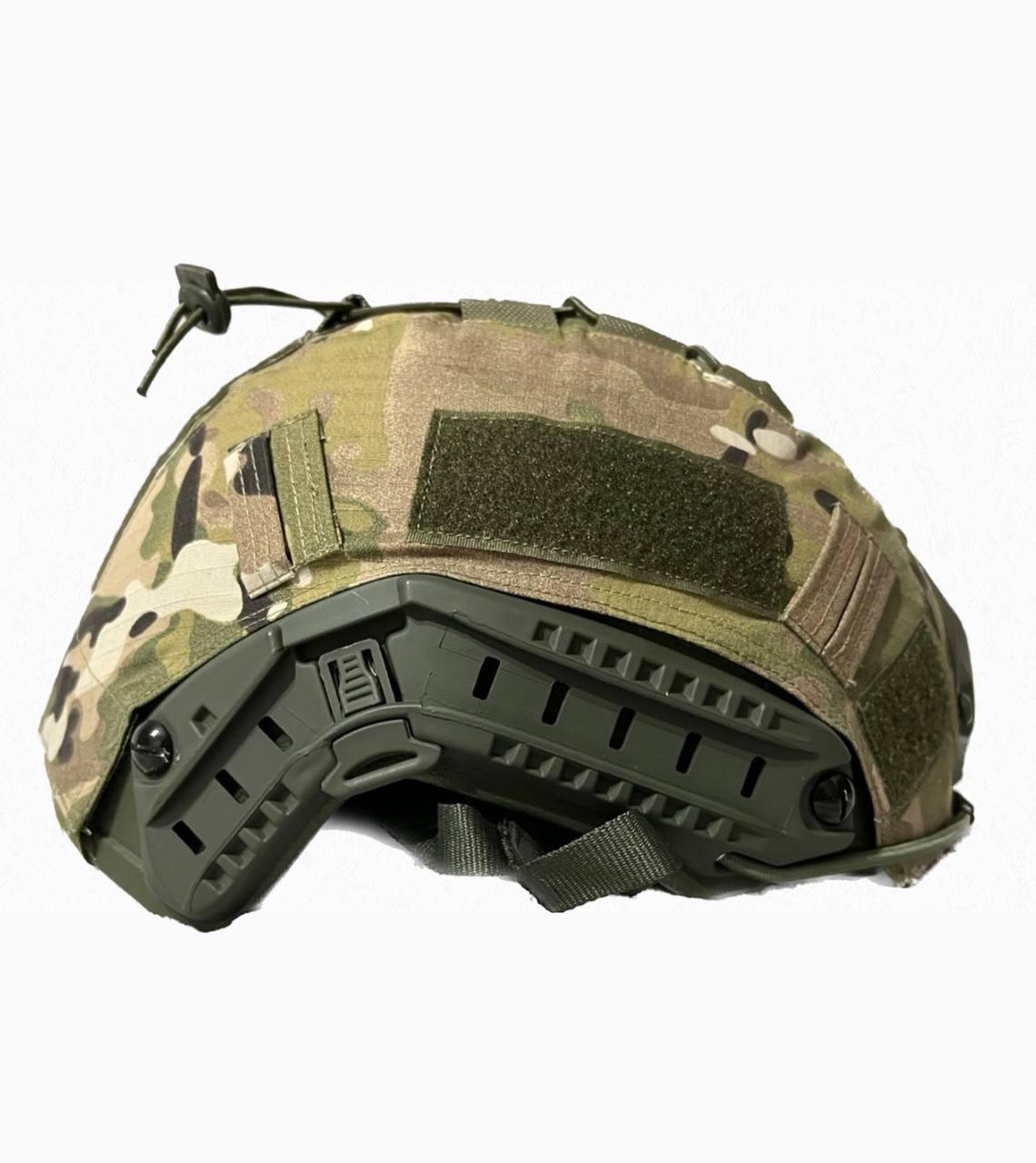Кавер тактический multicam для шлема на каску fast кавер мультикам фаст без ушей чехол на шолом - фото 3 - id-p1666090951