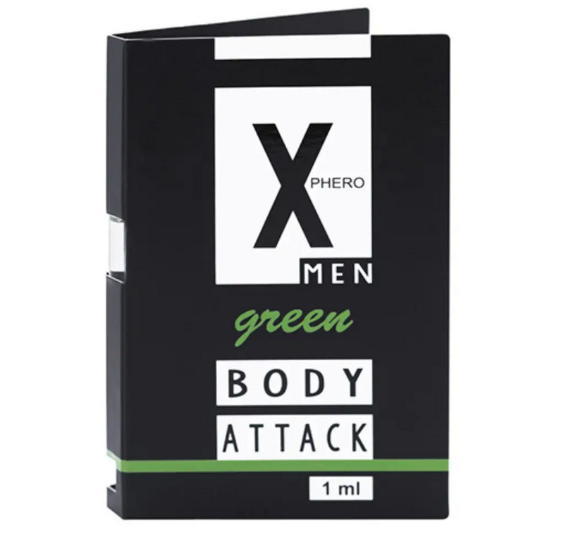 Чоловічі парфуми з феромонами Aurora X-Phero men Green 50 мл
