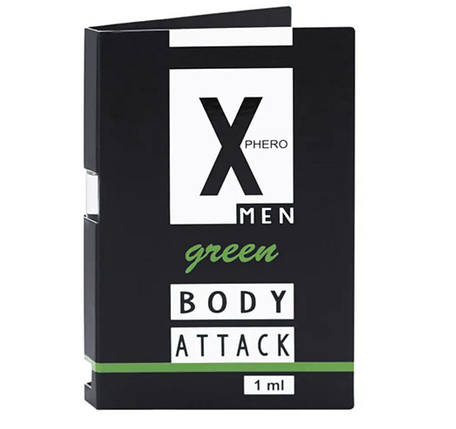 Чоловічі парфуми з феромонами Aurora X-Phero men Green 50 мл, фото 1