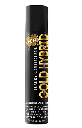 Лубрикант на водно-силіконовій основі Wet Gold Hybrid, фото 3