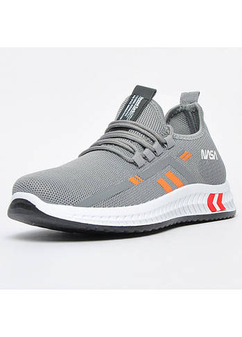 Кросівки Nasa Trainers UNI Grey-orange, фото 3