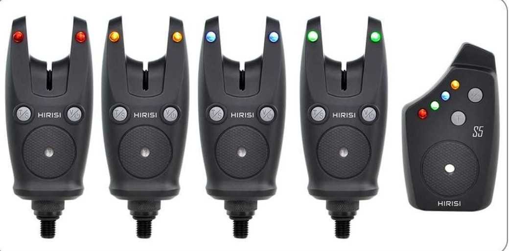 Купити Сигналізатори клювання Hirisi S5 4 +1 з пейджером, ціна 2399 ...
