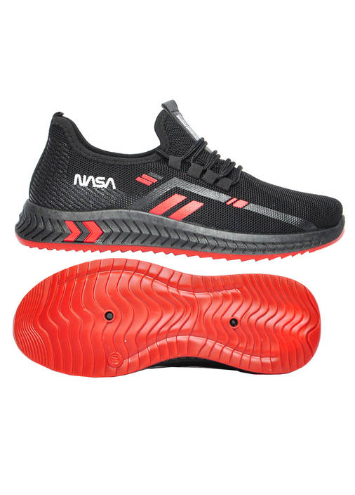 Кросівки Nasa Trainers UNI Black-Red, фото 1