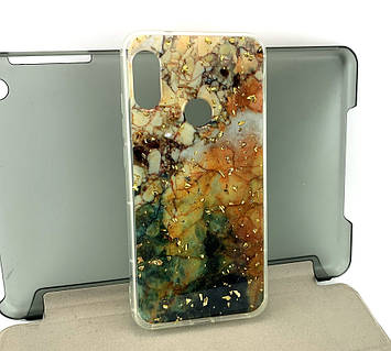 Чехол на Xiaomi Mi A2 Lite, 6 Pro накладка бампер силиконовый Marble TPU Case