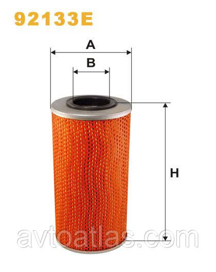 Елемент фільтрувальна олива МАЗ (ЯМЗ 8401, 8421) 92133E/OM500/1 (вир-во WIX-Filtron)