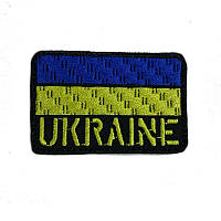 Патриотический шеврон на липучке UKRAINE