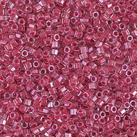 Бісер Miyuki Delica Beads Cut 11/0. Світла вишня. Ціна за 5 грам