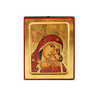 Ікона Касперовська Божа Мати писана на полотні 13,5 Х 16,5 см