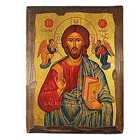 Писаная икона Иисус Христос Спаситель 22 Х 28 см