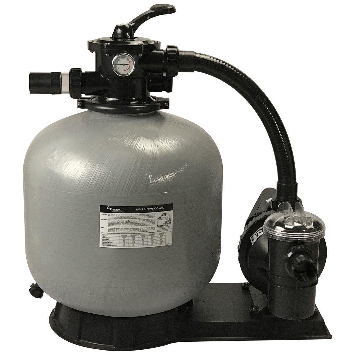 Фільтраційна установка до басейну Emaux FSF350; 4,32 м³/год з насосом SS030