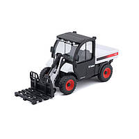 Детская автомодель Погрузчик Bobcat Toolcat 5600 Bburago 18-31806, 10 см, World-of-Toys