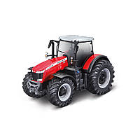 Детская игрушка Трактор Massey Ferguson 8740S Bburago 18-31613, 10 см, World-of-Toys