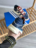 Кросівки чоловічі Adidas Niteball Blue Beige синій демісезонні стильні адідас найтбол модні на весну, фото 7