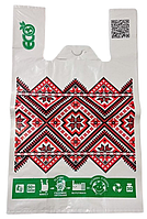 Пакет п/е "Майка" 30*50см орнамент 50 мкм