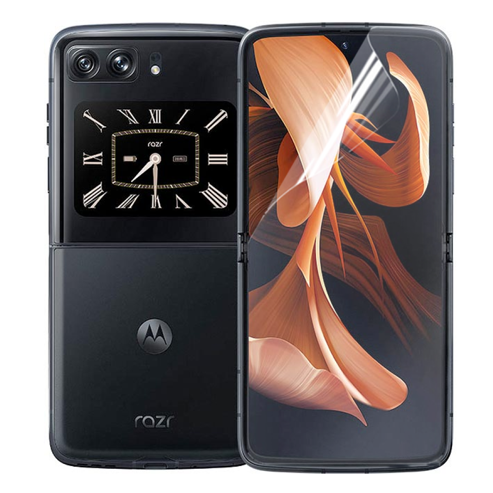 Протиударна гідрогелева плівка Hydrogel Film для Motorola Razr 2022, Transparent