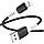 Кабель Hoco X82 USB - MicroUSB 2.4A/1m (Чорний), фото 3