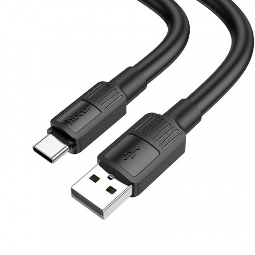 Кабель Hoco X84 Solid USB - Type-C 3A/1m (Чорний)