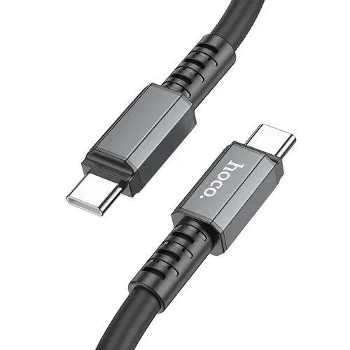 Кабель Hoco X85 Strength (PD) Type-C - Type-C 60W 3A/1m (Чорний)