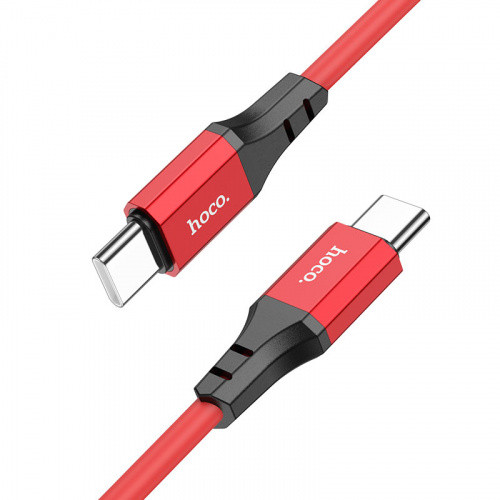 Кабель Hoco X85 Strength (PD) Type-C - Type-C 60W 3A/1m (Червоний)