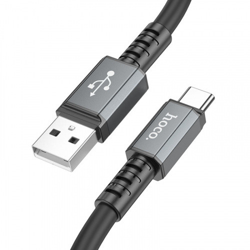 Кабель Hoco X85 Strength USB - Type-C 3A/1m (Чорний)
