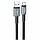Кабель Hoco X85 Strength USB - Type-C 3A/1m (Чорний), фото 4