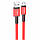 Кабель Hoco X85 Strength USB - Type-C 3A/1m (Червоний), фото 4
