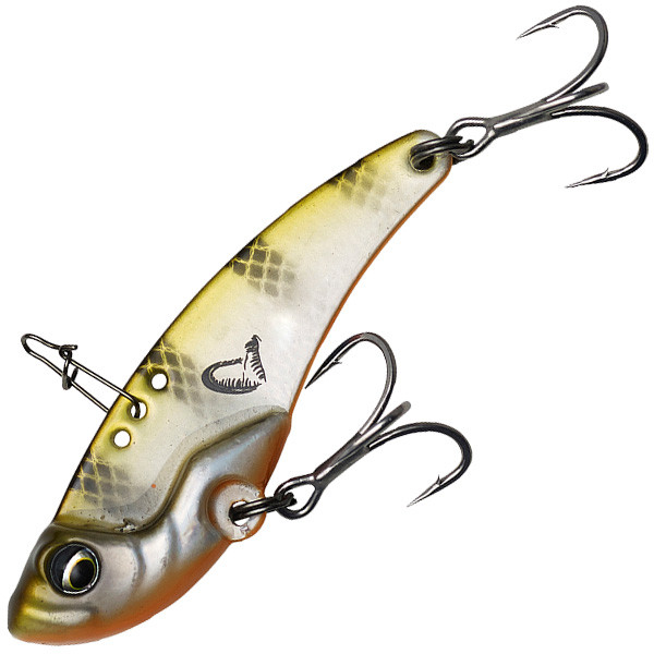 Цикада Savage Gear Vib Blade 55mm 14.5g Olive Silver Stripes