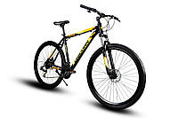 Горный велосипед Viper 29 Unicorn желто-черный с алюминиевой рамой