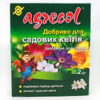 Комплексне мінеральне добриво для садових квітів Agrecol NPK 13.13.21, 1,2 кг