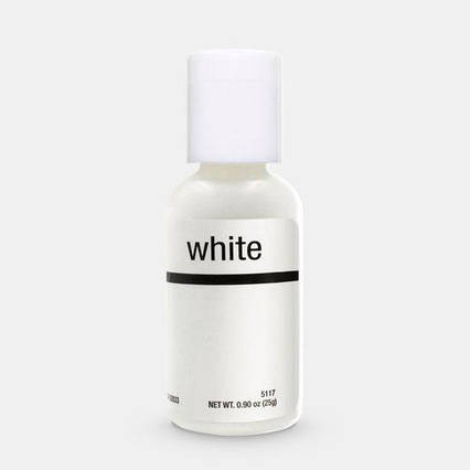 Гелевий барвник Chefmaster Liqua-Gel Bright White (Білий)