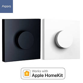 Розумний бездротовий вимикач з димером Aqara H1 Smart Knob Wireless Switch Zigbee 3.0 Apple HomeKit ZNXNKG02LM