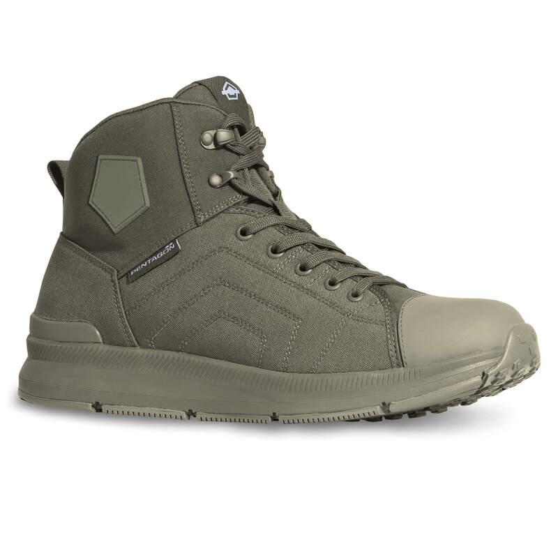 Тактичні високі кеди Cordura Pentagon HYBRID 2.0 BOOTS K15038-2.0 RAL7013 (Олива), 42EU/8UK/9.5US/266mm
