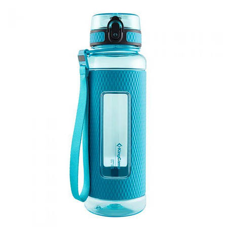 Пляшка для води KingCamp SILICON TRITAN BOTTLE (KA1144) (royal blue), фото 1