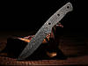 Заготівля на ножі із загартованої дамаської сталі 1 шт Spira 160x30x3mm, фото 3